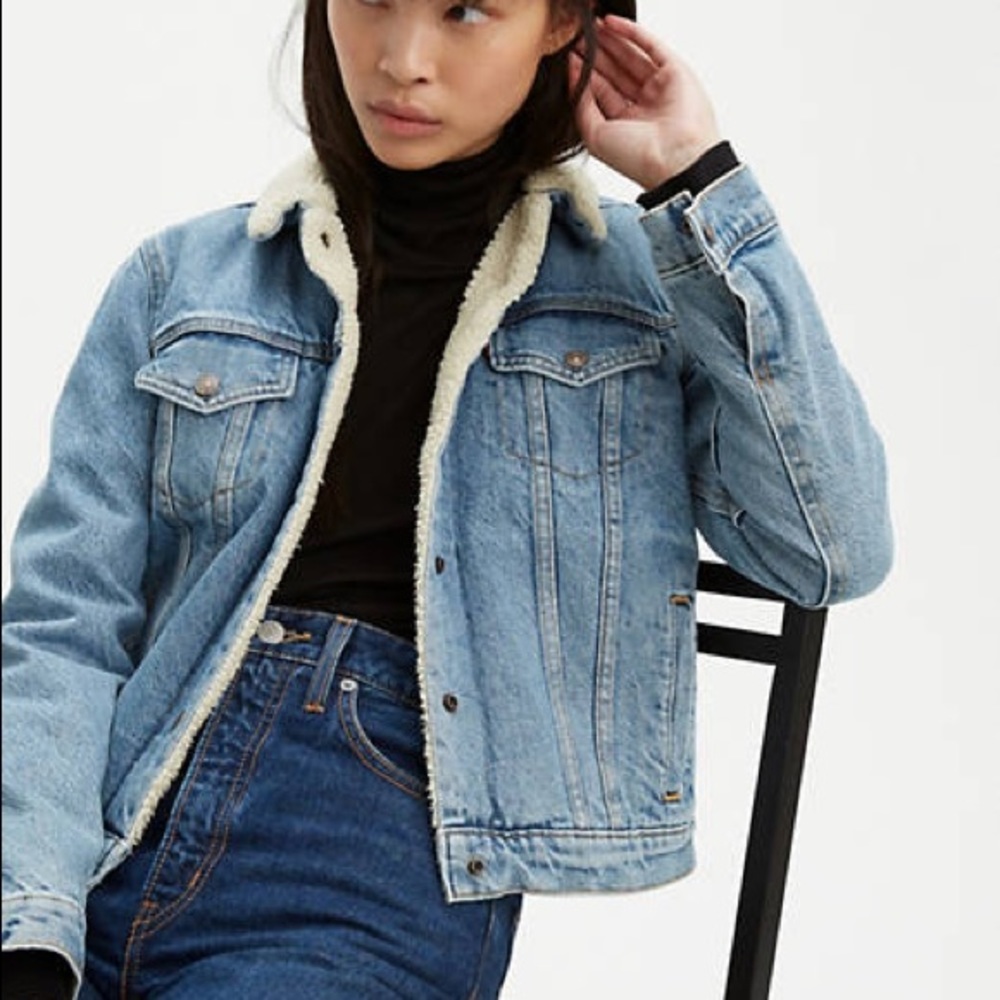 Levi’s Original Sherpa Trucker Jean Jacket